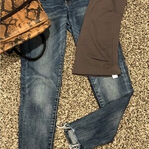 Size 6 American Eagle Super Low Rise Jeggings Super Stretch